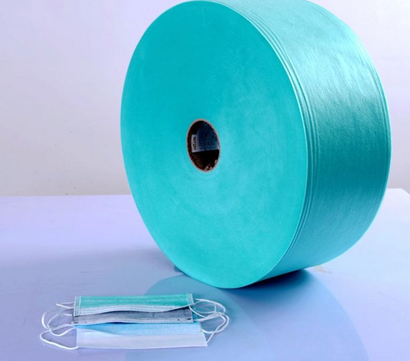 Non woven SMS fabric for medical mask production